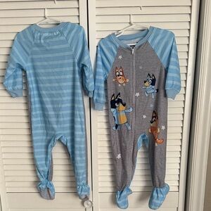 Matching set!! x2 2T Bluey PJs!